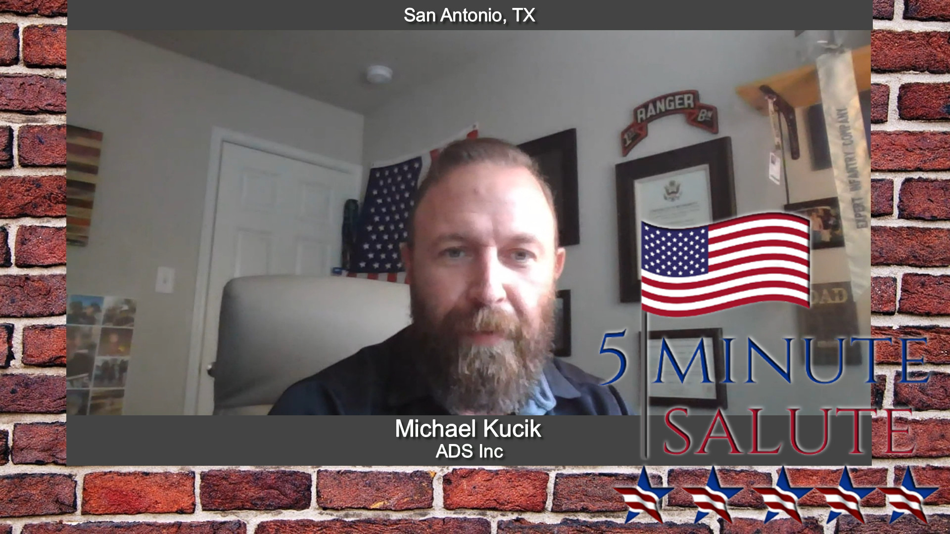 “5 Minute Salute” with Michael Kucik of ADS Inc