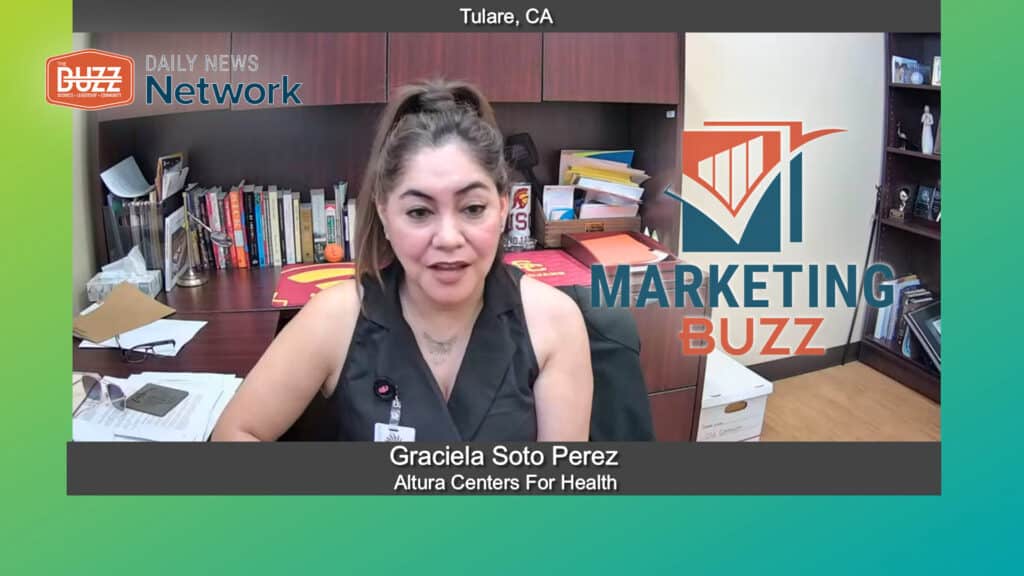 Marketing Buzz with Graciela Soto Perez of Altura Centers For Health